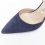 Manolo Blahnik Pre-owned Suede heels Blue Dames - Thumbnail 7