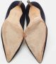 Manolo Blahnik Pre-owned Suede heels Blue Dames - Thumbnail 4