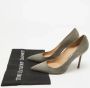 Manolo Blahnik Pre-owned Suede heels Gray Dames - Thumbnail 9