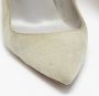 Manolo Blahnik Pre-owned Suede heels Green Dames - Thumbnail 6