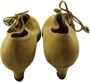 Manolo Blahnik Pre-owned Suede heels Green Dames - Thumbnail 5