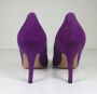 Manolo Blahnik Pre-owned Suede heels Purple Dames - Thumbnail 3