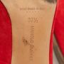 Manolo Blahnik Pre-owned Suede heels Red Dames - Thumbnail 8