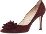 Manolo Blahnik Pre-owned Suede heels Red Dames - Thumbnail 4