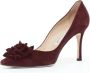 Manolo Blahnik Pre-owned Suede heels Red Dames - Thumbnail 4