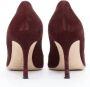 Manolo Blahnik Pre-owned Suede heels Red Dames - Thumbnail 5