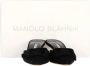 Manolo Blahnik Pre-owned Suede mules Black Dames - Thumbnail 2