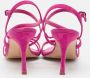 Manolo Blahnik Pre-owned Suede sandals Pink Dames - Thumbnail 4