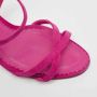 Manolo Blahnik Pre-owned Suede sandals Pink Dames - Thumbnail 6