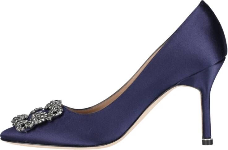 Manolo Blahnik Pumps Blauw Dames