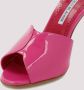 Manolo Blahnik Roze & Paarse Sandalen Hoge Hakken Pink Dames - Thumbnail 3