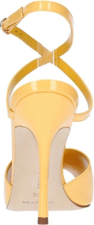 Manolo Blahnik Sandalen Geel Yellow Dames