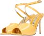 Manolo Blahnik Sandalen Geel Yellow Dames - Thumbnail 6