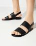 Manolo Blahnik Zwarte leren sandalen Bulgobis Black Heren - Thumbnail 2