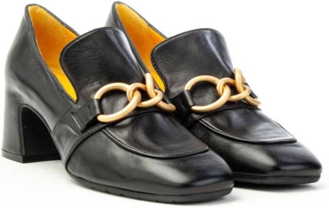 Mara Bini Hakken loafers r260aplack Zwart Dames