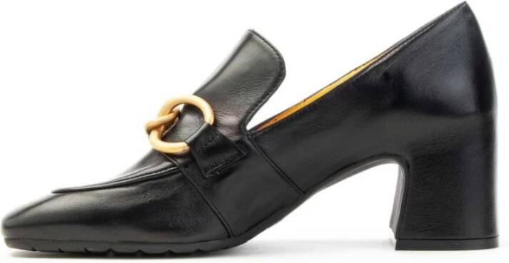 Mara Bini Hakken loafers r260aplack Zwart Dames