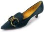 Mara Bini Petroleum Cavallino Pumps Green Dames - Thumbnail 2