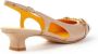 Mara Bini Tweekleurige Slingback Schoenen Beige Dames - Thumbnail 8