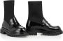 Marc Cain Loafer-Stijl Slip-on Bootie Black Dames - Thumbnail 3