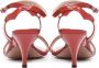 Marc Ellis Rode Leren Sandalen met Tailleband Red Dames - Thumbnail 5