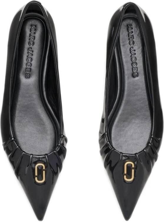 Marc Jacobs Ali Pointy Toe Ballerina Schoenen Black Dames