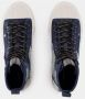 Marc Jacobs Blauwe High Top Katoenen Sneakers Blue Dames - Thumbnail 4