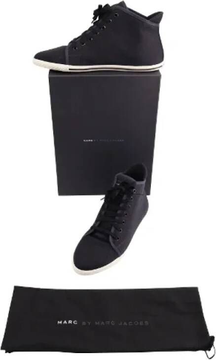 Marc Jacobs Canvas sneakers Black Dames