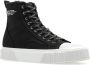 Marc Jacobs Zwarte hoge sneakers van katoenrubber Black Dames - Thumbnail 7