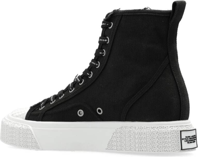 Marc Jacobs Enkellaagse sportschoenen Gray Dames