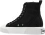 Marc Jacobs Zwarte hoge sneakers van katoenrubber Black Dames - Thumbnail 8