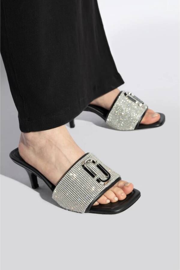 Marc Jacobs Hakken sandalen 'The Rhinestone' Gray Dames