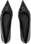 Marc Jacobs Leather flats Black Dames - Thumbnail 4