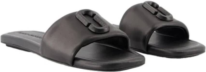 Marc Jacobs Leather sandals Black Dames