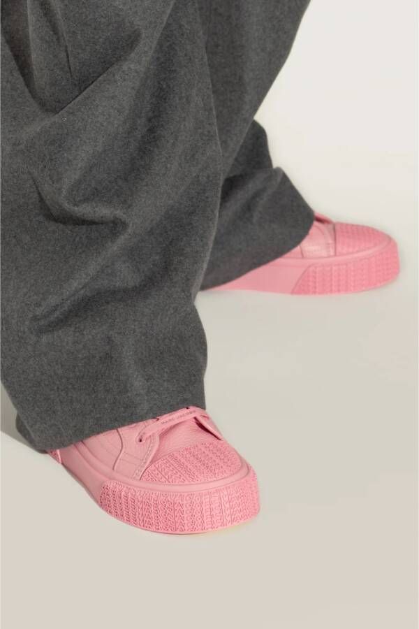 Marc Jacobs Leren sneakers Pink Dames