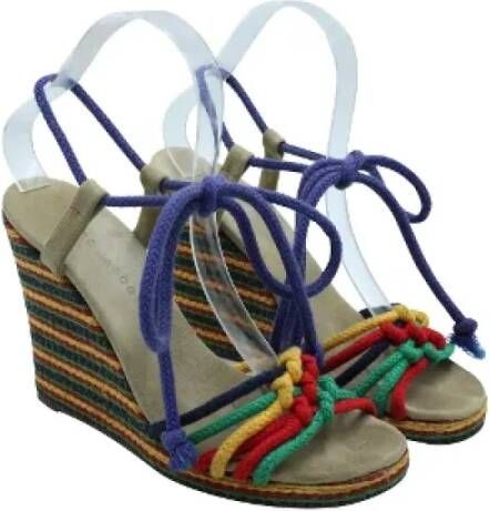 Marc Jacobs Pre-owned Cotton sandals Multicolor Dames