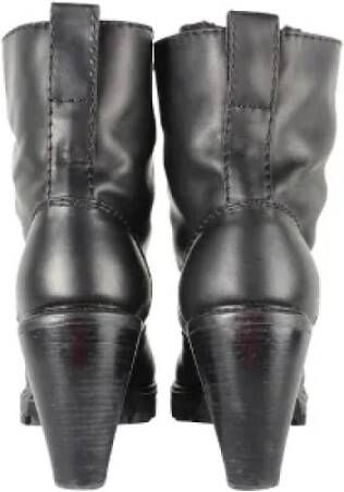 Marc Jacobs Pre-owned Leather boots Black Dames