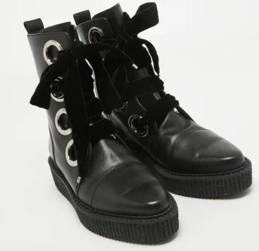 Marc Jacobs Pre-owned Leather boots Black Dames