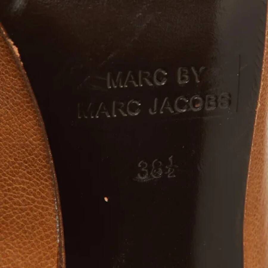 Marc Jacobs Pre-owned Leather boots Brown Dames