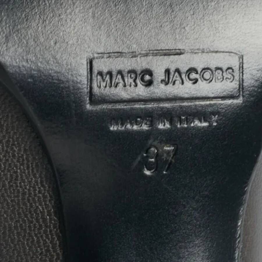 Marc Jacobs Pre-owned Leather boots Gray Dames