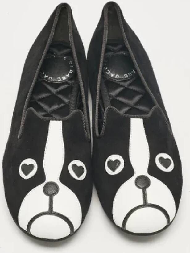 Marc Jacobs Pre-owned Leather flats Black Dames