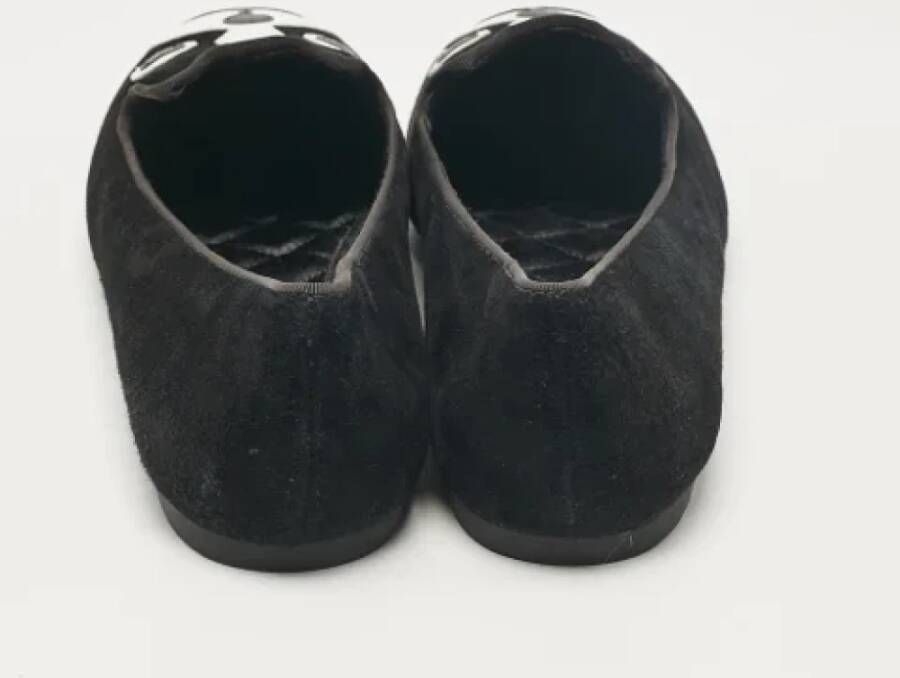 Marc Jacobs Pre-owned Leather flats Black Dames