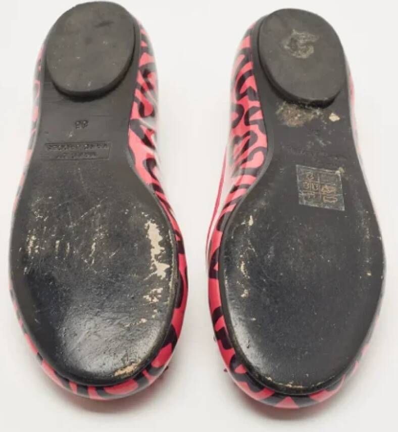 Marc Jacobs Pre-owned Leather flats Pink Dames