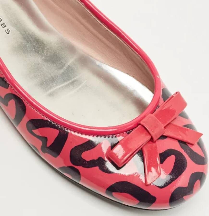 Marc Jacobs Pre-owned Leather flats Pink Dames