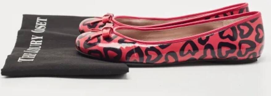 Marc Jacobs Pre-owned Leather flats Pink Dames