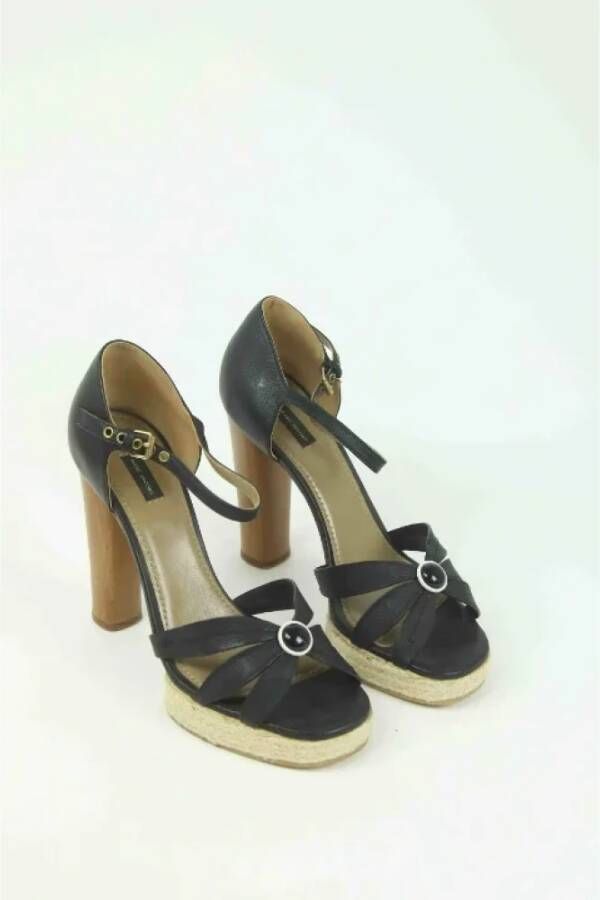 Marc Jacobs Pre-owned Leather heels Black Dames