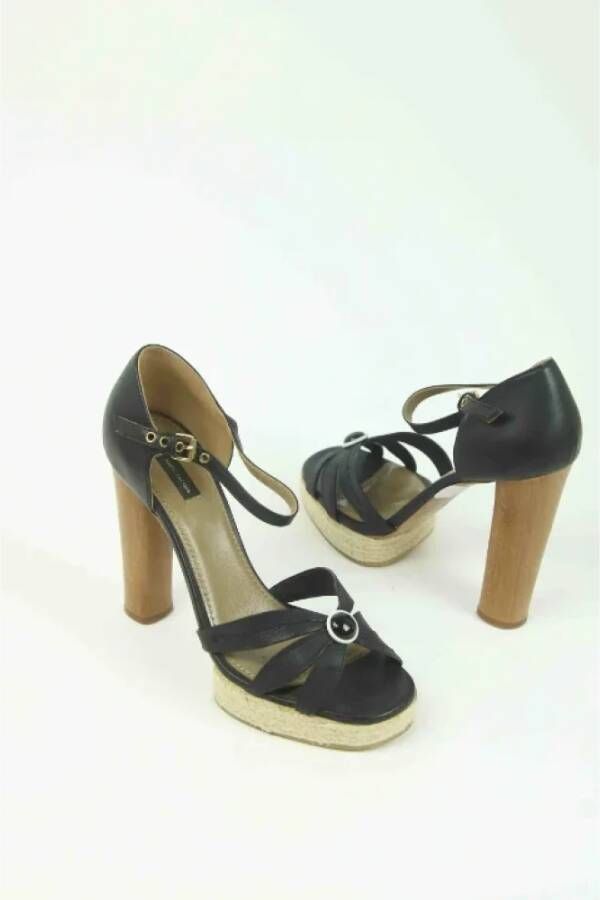 Marc Jacobs Pre-owned Leather heels Black Dames