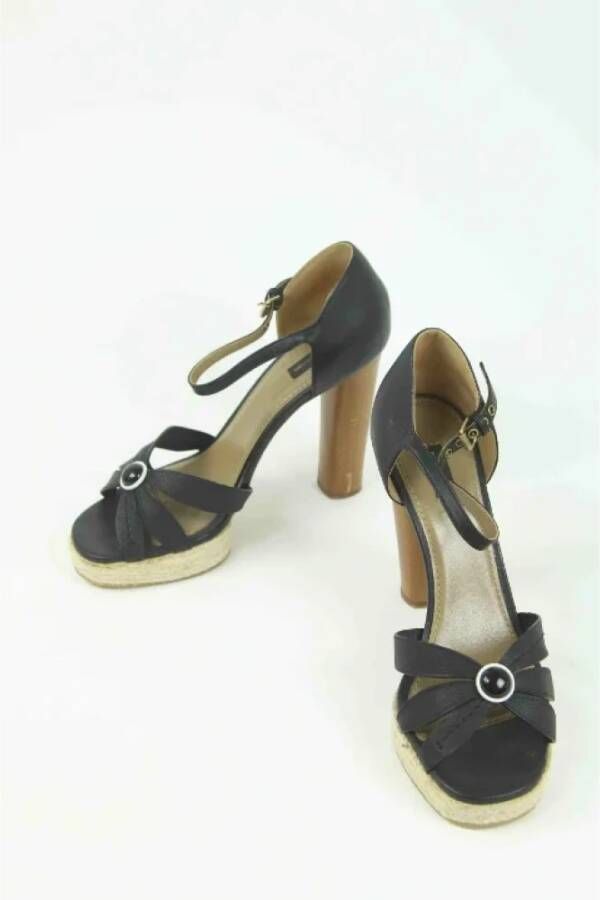 Marc Jacobs Pre-owned Leather heels Black Dames