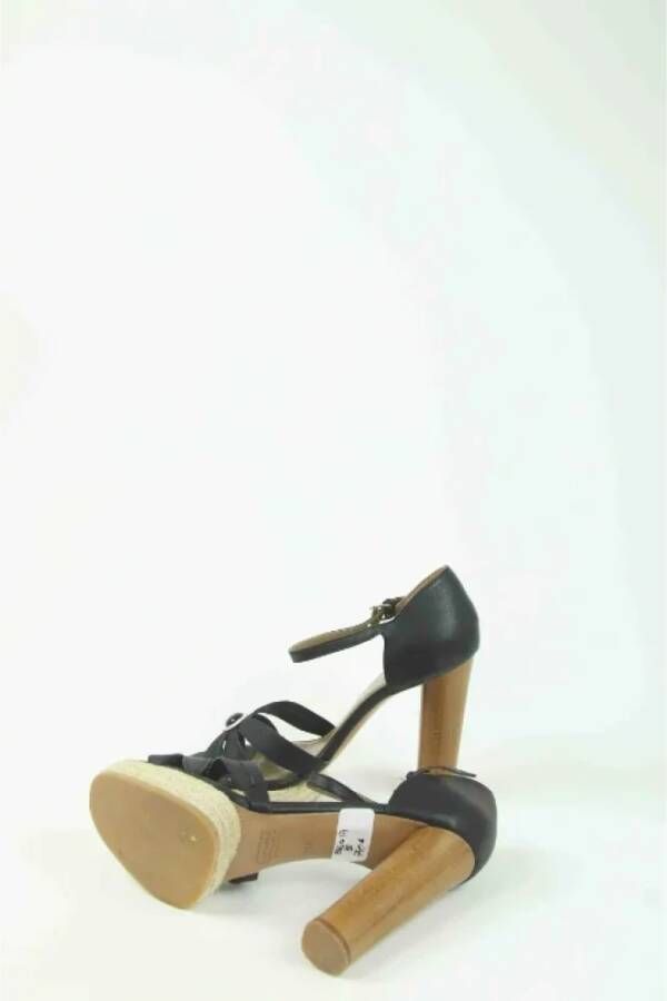 Marc Jacobs Pre-owned Leather heels Black Dames