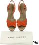 Marc Jacobs Pre-owned Leather heels Orange Dames - Thumbnail 2