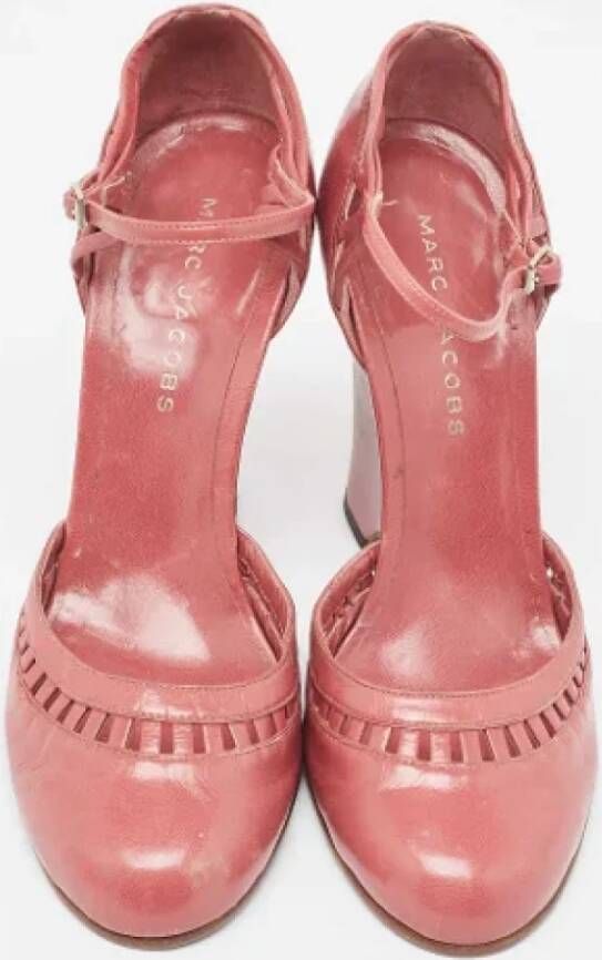 Marc Jacobs Pre-owned Leather heels Pink Dames